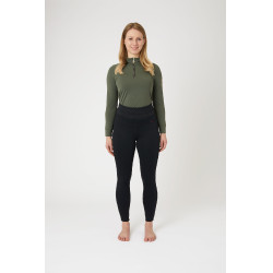 Legging d'équitation B Vertigo Caitlin taille haute et fond intégral femme Gris anthracité foncé Legging d'équitation B Vertigo Caitlin taille haute et fond intégral femme Gris anthracité foncé