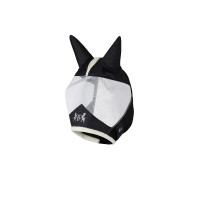 Anti-vliegmasker B Vertigo Delux met imitatiebont Donker marineblauw