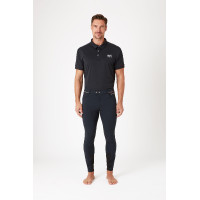 Rijbroek met kniestukken B Vertigo Damien heren Donker antracietgrijs Rijbroek met kniestukken B Vertigo Damien heren Donker antracietgrijs