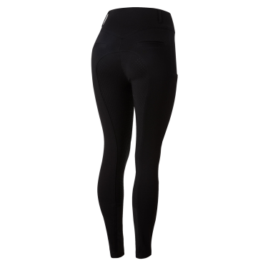 Broek met volledige grip voor alle seizoenen Horze Mira Zwart Broek met volledige grip voor alle seizoenen Horze Mira Zwart