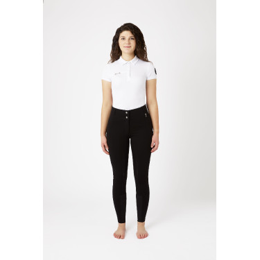 Broek met volledige grip voor alle seizoenen Horze Mira Zwart