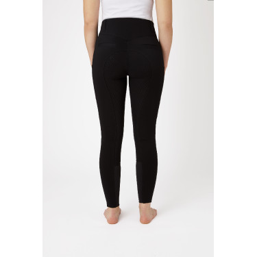 Broek met volledige grip voor alle seizoenen Horze Mira Zwart