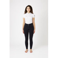 Broek met volledige grip voor alle seizoenen Horze Mira Zwart