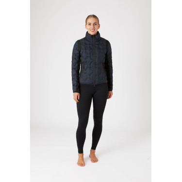 Donsjas voor paardrijden Horze Shelly dames Donker marineblauw Donsjas voor paardrijden Horze Shelly dames Donker marineblauw