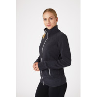 Fleece paardrijjas Horze Ellie dames Donker marineblauw Fleece paardrijjas Horze Ellie dames Donker marineblauw