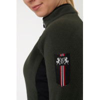 Stretch fleece paardrijjas B Vertigo Cleo dames Lievergroen
