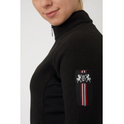 Stretch fleece paardrijjas B Vertigo Cleo dames Zwart