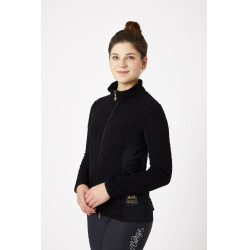 Dames fleecevest B Vertigo Darcey Donker antracietgrijs