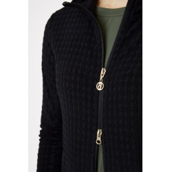 Dames fleecevest B Vertigo Darcey Donker antracietgrijs