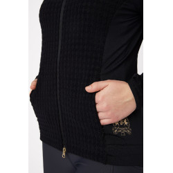 Dames fleecevest B Vertigo Darcey Donker antracietgrijs