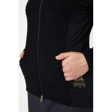 Dames fleecevest B Vertigo Darcey Donker antracietgrijs Dames fleecevest B Vertigo Darcey Donker antracietgrijs