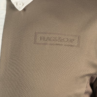 Herenpolo Bankso lange mouwen Flags & Cup Wit Herenpolo Bankso lange mouwen Flags & Cup Wit