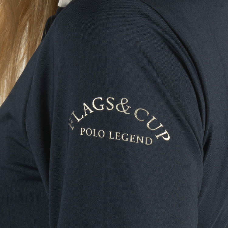 Polo Kavala dames lange mouwen Flags & Cup Polo Kavala dames lange mouwen Flags & Cup