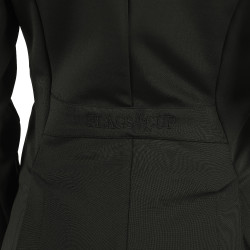 Wedstrijdjas meisje Plorina Flags & Cup Zwart