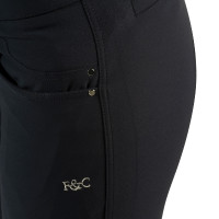 Broek Flags & Cup Pampelone dames Grafiet Grijs Broek Flags & Cup Pampelone dames Grafiet Grijs