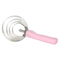 Ronde metalen rosborstel met handvat Imperial Riding Roze Ronde metalen rosborstel met handvat Imperial Riding Roze