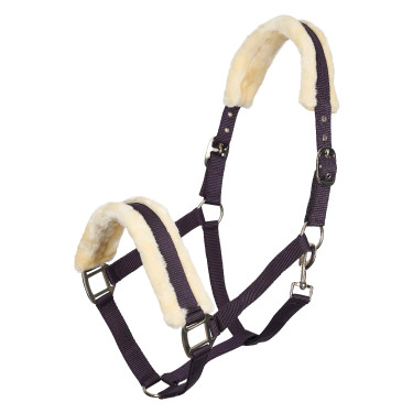 Halter Imperial Riding Classic Fur Donkerpaars Bordeaux