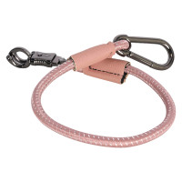 Elastische aanbindlijn Imperial Riding voor vrachtwagen 60 cm Rosé Roze