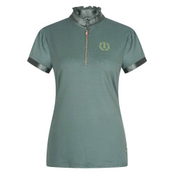 Polo Imperial Riding Anna Zwarte salie Groen Polo Imperial Riding Anna Zwarte salie Groen