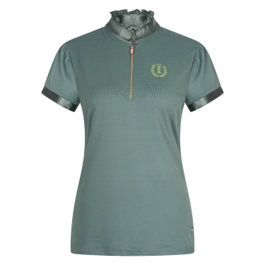 Polo Imperial Riding Anna Zwarte salie Groen Polo Imperial Riding Anna Zwarte salie Groen