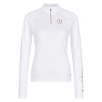 Top Tech lange mouwen Imperial Riding Speed up Wit