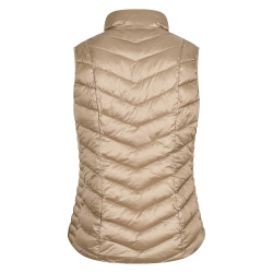 Mouwloze bodywarmer Imperial Riding Juice Cappuccino Bruin