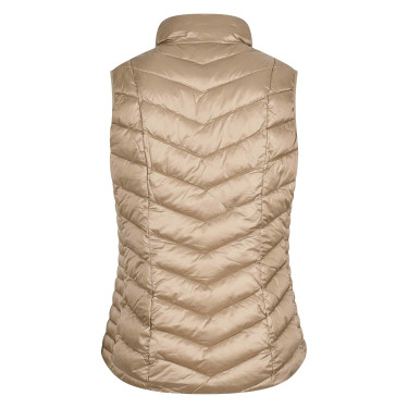 Mouwloze bodywarmer Imperial Riding Juice Cappuccino Bruin