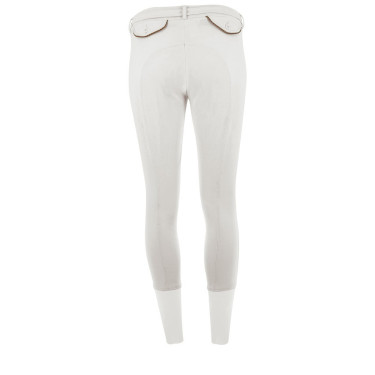 Pantalon Pénélope Point Sellier Wit Pantalon Pénélope Point Sellier Wit