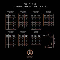 Paardrijlaarzen Imperial Riding Olania Lang/Smal Bordeaux / fleur