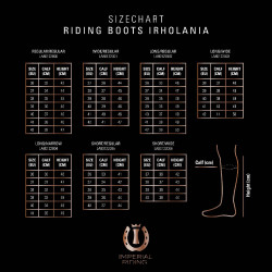 Imperial Riding Olania Lange Rijlaarzen Bordeaux / fleur