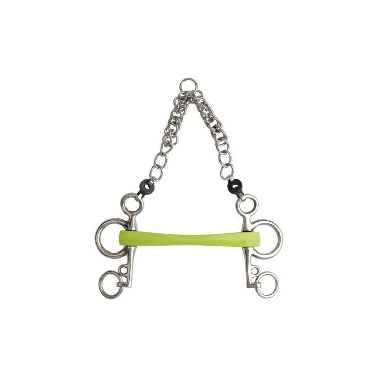 Mors Pelham Metalab Flexi Soft recht korte scharen