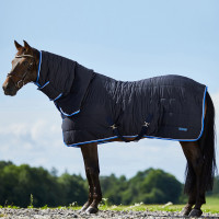 Staldeken onderlaag Horze Glasgow halsdeel 250 g Donkerblauw