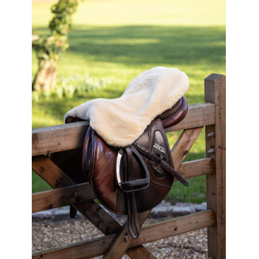 Zadelhoes LeMieux Simuwool Natuurlijk Bruin