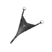 Vork van volledige martingaal Kudos LeMieux Zwart / zilver Vork van volledige martingaal Kudos LeMieux Zwart / zilver