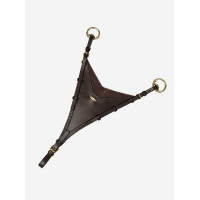 Vork van volledige martingaal Kudos LeMieux Bruin / messing Vork van volledige martingaal Kudos LeMieux Bruin / messing