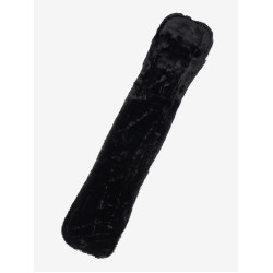 Simuwool singelbeschermer voor dressuursingel LeMieux Zwart