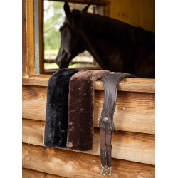 LeMieux Simuwool gemengde singelhoes om over te schuiven Zwart LeMieux Simuwool gemengde singelhoes om over te schuiven Zwart
