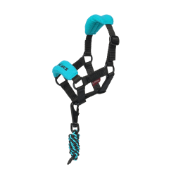 Vogue halster voor speelgoed Mini Pony LeMieux Azur Blauw