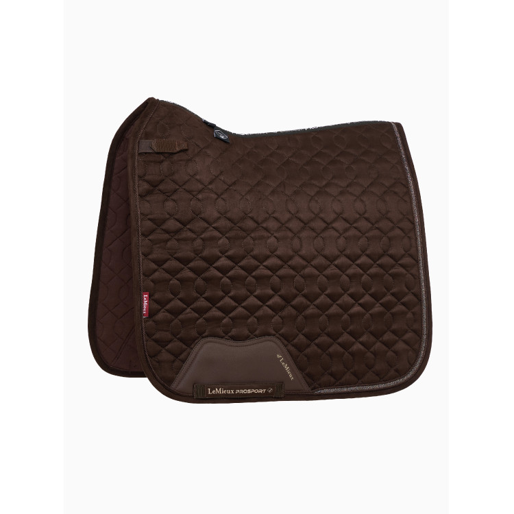 LeMieux Crystal Suede Dressuur Zadeldek