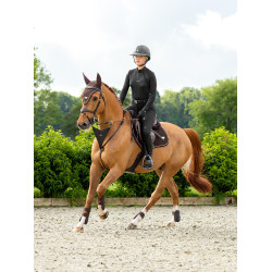 LeMieux Suede Power Close Contact Vierkant Zadeldek Bruin LeMieux Suede Power Close Contact Vierkant Zadeldek Bruin