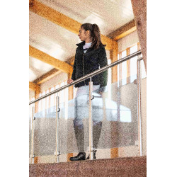 Teddy fleecejack Merida Horze dames Zwart Teddy fleecejack Merida Horze dames Zwart