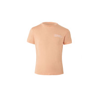 T-shirt Calina met borduurwerk Horze kind Garnalenroze