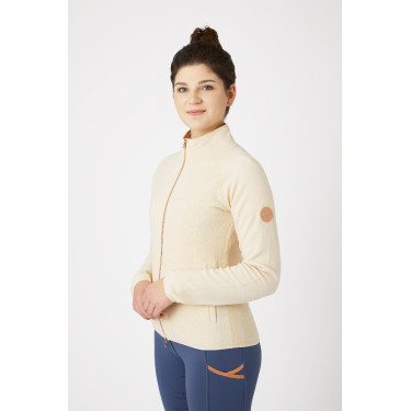 Veste polaire Zelda Horze femme Beige tapioca