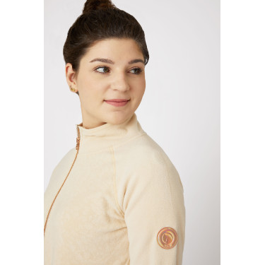 Veste polaire Zelda Horze femme Beige tapioca