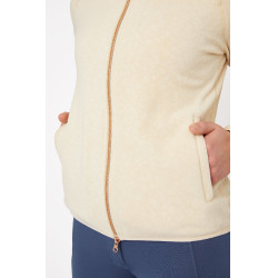 Veste polaire Zelda Horze femme Beige tapioca