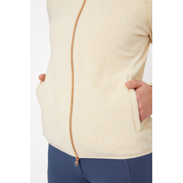 Veste polaire Zelda Horze femme Beige tapioca