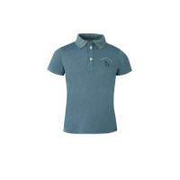 Functionele polo Rae Horze kind Gobelinblauw