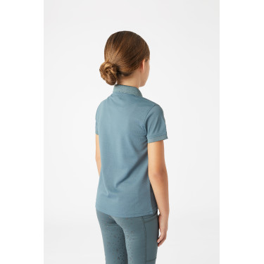 Functionele polo Rae Horze kind Gobelinblauw