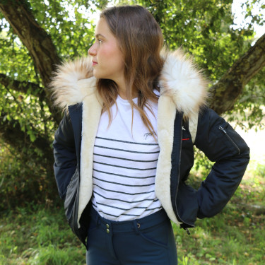 Bombers Pénélope Lyon Marine / offwhite Marineblauw