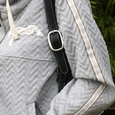 Sweat Pénélope Pépita Grijs